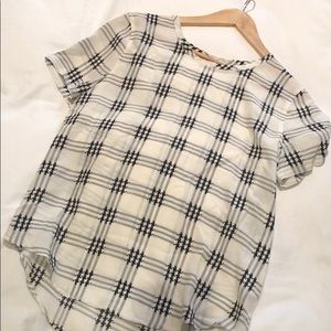 Equipment short sleeve blouse
